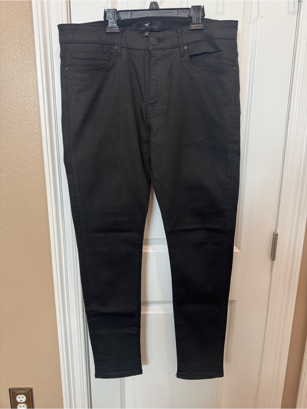 Jordan Craig Men's Black Skinny Stretch Jeans